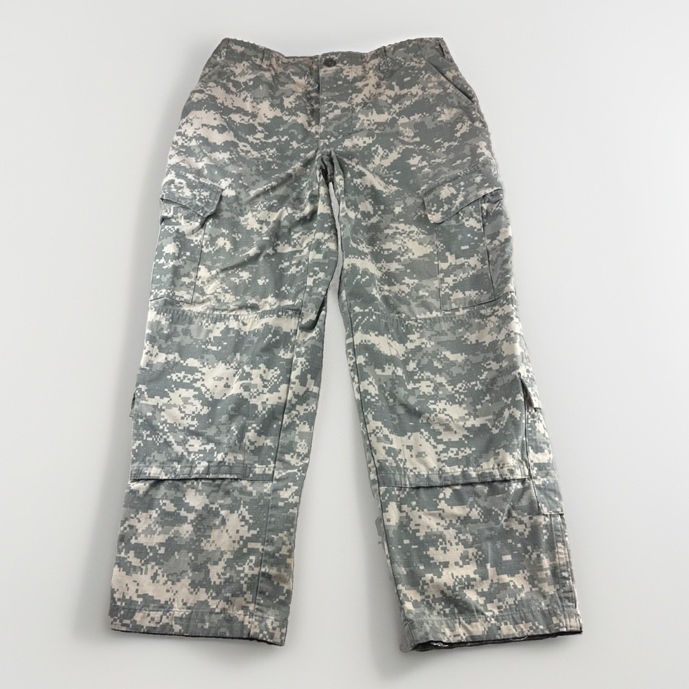 Trousers Army Combat Uniform Medium Short Digital Camo Pant Cargo Military 34x27